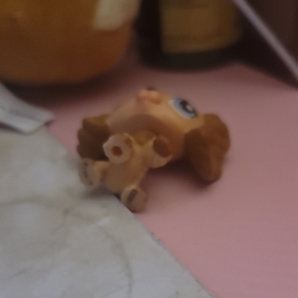 Littlest Pet Shop Brown and Tan Puppy Figure - Picture 5 of 6